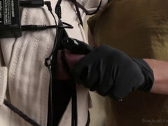 Leie, Tussi, Sadomasochismus, Deutsch, Handjob, Gefesselt