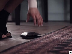 PAWG Secretary fucks cheater husband