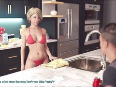 Dreidimensional, Leie, Aus dem arsch in den mund, Grosser arsch, Blondine, Spiele