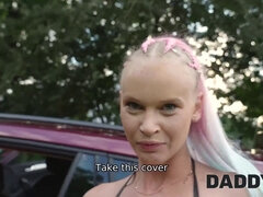 浮気者, チェコ, 爸, ハードコア, Hd, アウトドア, ハメ撮り, 公共