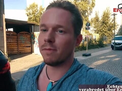 18, 素人, カワイイ, ドイツ人, アウトドア, 小柄, 公共, ティーン