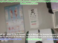 Asiático, Entre bastidores, Amarrada, Médico, Guantes, Orgasmo, Coño, Tetas