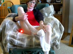 Enthousiasteling, Travestiet, Homo, Huisgemaakt, Masturbatie, Mager, Webcamera