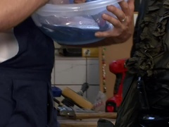 衣服着たままセックス, フェティッシュ, ゴム, 天然, ヌード, オイル, サテン, ストッキング