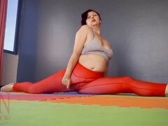 Puppe, Flexibel, Sporthalle, Hausfrau, Hausmädchen, Masturbation, Nackt, Sekretärin