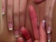 Cul, Blonde, Dingue, Lesbienne, Massage, Masturbation, Chatte, Nénés
