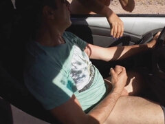 Amateur, Rubia, Mamada, Pajear, Masturbación, Al aire libre, Adolescente