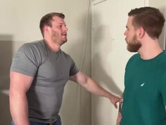 ぽっちゃり, バイセクシャル, 巨大, 淫乱熟女, 3p男男女, 三人, オッパイの