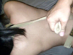 Amateur, Asiatique, Petit ami, Brunette brune, Éjaculation interne, Femelle, Chatte, Adolescente