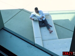 Cul, Gros cul, Sucer une bite, Gorge profonde, Queue, De plein air, Actrice du porno, Nénés