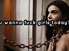 Grosser schwanz, Grosse titten, Schwarz, Paar, Handjob, Hardcore, Rotschopf, Flotter dreier