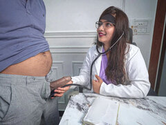 Sucer une bite, Dingue, Queue, Médecin, Indienne, Enceinte, Chatte, Sperme