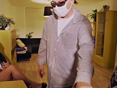 デカチン, イく瞬間, 黒人, 顔射, ドイツ人, ハードコア, 淫乱熟女, 妻