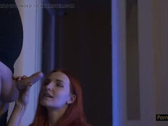 Pijpbeurt, Bedriegen, Vies praten, Hd, Naakt, Klein, Mager, Vrouw