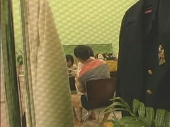 最高, フェラチオ, カップル, 気狂い, 日本人, オッパイの, ヤリマンの