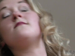 Nervous 18-years-old Jete Naked Yoga in My Livingroom