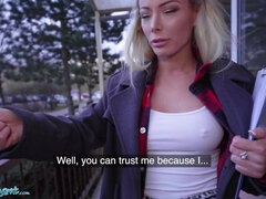 Beautiful Blonde Caty Kiss Loves Big Cock