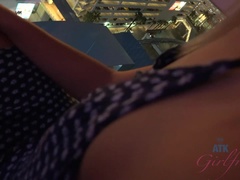 Leie, Bad, Kleid, Fingern, Absätze, Pov, Muschi, Spanner