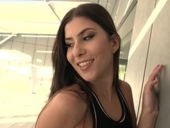 Chica, Morena, Estilo perrito, Novia, Hd, Tetas naturales, Al aire libre, Montar