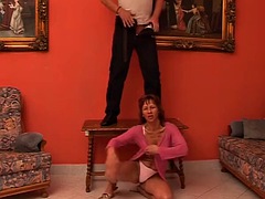 Grosse bite, Bisexuelle, Tir de sperme, Allemand, Hard, Mère que j'aimerais baiser, Rousse roux, Rétro ancien