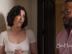 In den arsch, Arsch, Braunhaarige, Geschnappt, Betrug, Doppelpenetration, Gruppensex, Natürlichen titten