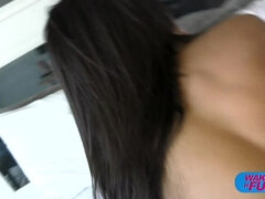 Жопа, Из жопы в рот, Спальня, Минет, Семяизвержение, Доминирование, Латиноамериканки, Голышом