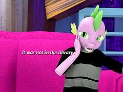 Twilight-sparkle, spike, dragon