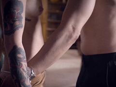 Besamung, Schwanz, Arzt, Freundin, Lecken, Muschi, Titten, Spanner