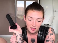 Brunette, European, Pov, Pussy, Strapon, Teen