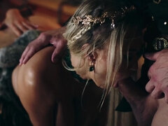 Sex orgy with Agatha Vega and Sophie Reade