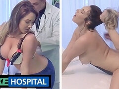 デカチン, デカパイ, ブロンド, 茶髪の, Hd, 淫乱熟女, オフィス, オマンコ