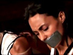 Two girls tied up by roommate