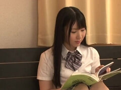 Asiatique, Mignonne, En levrette, Japonaise, Orgasme, Chatte, Nénés, Uniforme