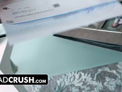 Américain, Grosse bite, Papa, Gorge profonde, Seins naturels, Orgasme, Chatte, Tabou