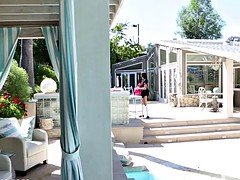 Brother fucks his younger sister Ariana Marie after lessons