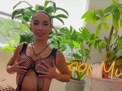 Big booty slut Gaby Ortega sucks and gets rocked