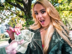 Belleza, Culo grande, Verga grande, Rubia, Estilo perrito, Dinero, Tetas naturales, Adolescente