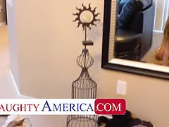 Amerikanisch, In den arsch, Grosser schwanz, Grosse titten, Blondine, Vollbusig, Sperma im mund, Natürlich