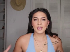 Morena, Hendidura, Pies, Gimnasio, Casero, Látex, Deporte, Tatuaje