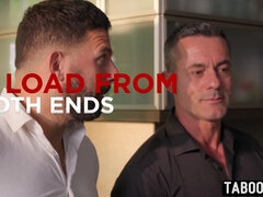 Petite brunette Hungarian MILF Angelica Heart with big boobs wants to rewarding the big cocked moving workers She is sucking their huge throbbing dick