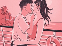 Erotisch, Fingern, Französisch, Lecken, Orgasmus, Öffentlich, Muschi, Nass