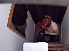 Enthousiasteling, Masseren, Roodharige vrouw, Bekijker