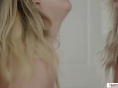 Kont, Grote mammen, Blond, Hardcore, Orgasme, Klein, Tiener, Nat