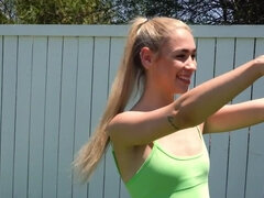 Delilah Day sacrifices pants to fool around with Donnie Rock