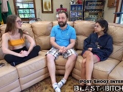 Americano, Entre bastidores, Amarrada, Corrida, Orgasmo, Pov, Coño, Bofetada