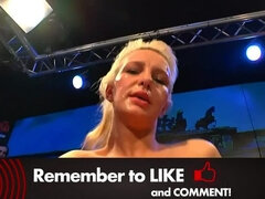 Verga grande, Rubia, Bukkake, Polla, Grupo, Alemán, Sexo duro, Adolescente