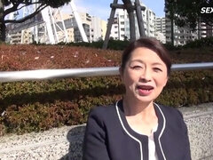 Asiatique, Gros seins, Dingue, Éjaculation interne, Mamie, Japonaise, Mature, Maman