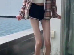 Leie, Asiatisch, Masturbation, Natürlichen titten, Erotischer film, Solo, Hoch, Jungendliche (18+)