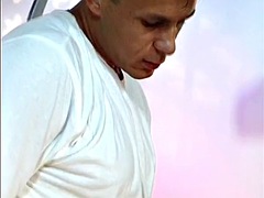 In den arsch, Grosser schwanz, Blondine, Blasen, Spermaladung, Europäisch, Italienisch, Lingerie