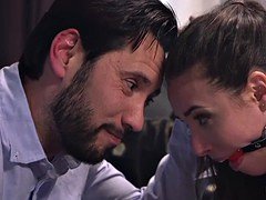Анальный секс, Садо мазо, Бондаж, Брюнетки, Связанные